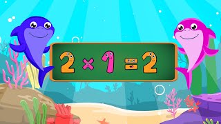 2x5x10x Times Table Song  Times Tables Songs  Little Poppy Tales Kids Songs and Nursery Rhymes [upl. by Euqinmod]