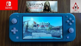 Assassins Creed Freedom Cry Nintendo Switch Lite Game play [upl. by Yand925]