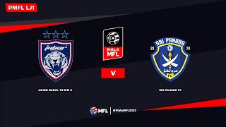 LIVE  JOHOR DARUL TAZIM II vs SRI PAHANG FC  PIALA MFL 2023 LJ1 [upl. by Lobel]