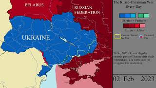 The RussoUkrainian War Every Day Feb 2014  Feb 2024 [upl. by Chris373]