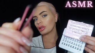 ASMR  Lash Extensions Appointment 👁✨ personal attention salon roleplay [upl. by Assyl]