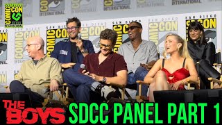 THE BOYS SDCC PANEL Part 1  San Diego ComicCon 2024 [upl. by Stoops]