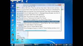 Change Windows XP Theme to Windows 7 Theme [upl. by Georglana467]