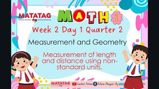 Math 1 Week 2 Day 1 Quarter 2 Measurement and GeometryMatatag [upl. by Almond197]