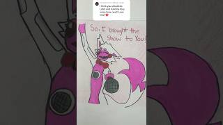 Funtime foxy voice linesdrawing [upl. by Ellehcil]