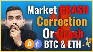 CRYPTO MARKET CRASH  Shocking Bitcoin amp Ethereum Price Prediction  Bitcoin amp Ethereum Trends [upl. by Hairim]