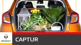 Renault CAPTUR kofferbakruimte amp afmetingen 2021  Video Nederlands [upl. by Ael]