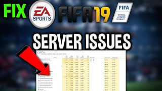 Fifa 19 – How to Fix Cant Connect to Server – Complete Tutorial [upl. by Ayadahs]