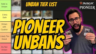 MTG Pioneer Unbans Coming December 4  MTG Tier List [upl. by Vernor]