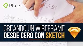 Cómo diseñar wireframes y pasarlos a Sketch [upl. by Llenart]