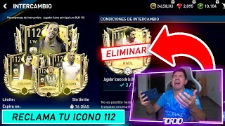 😨 NO PUEDO CREER QUE HICE ESTO  RECLAMÉ UN ICONO 112 EN FIFA MOBILE [upl. by Aneelehs788]