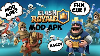 Clash Royale MOD APK  TUTORIAL [upl. by Eanehs769]