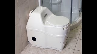 SunMar Composting Toilet video [upl. by Ecyla]