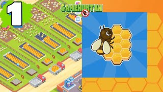 Bee Farm Idle Tycoon Gameplay Part 1  No Commentary 🐝 [upl. by Brothers476]