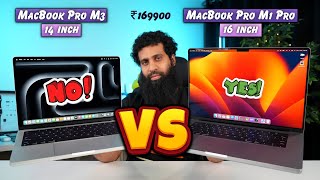 MacBook Pro M3 14 inch vs MacBook Pro M1 Pro 16 inch  Value for money MacBook Pro [upl. by Laemsi]