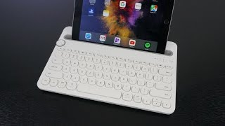 Logitech K480 Multi Device Bluetooth Keyboard Review [upl. by Anoblav557]