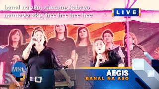 BANAL NA ASO x LAKASTAMA Aegis Momentum Live MNL [upl. by Anadal]