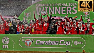 Liverpool  Road to Carabao cup trophy  4K HDR [upl. by Gnoh]