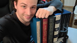 FINALLY Unboxing Beautiful Folio Society Books amp a brief comparison w Easton Press [upl. by Abdel399]