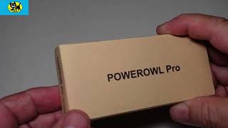 POWEROWL Rechargeable AA Batteries2800mAh High Capacity Batteries 12V NiMH Low Self Discharge [upl. by Ennovart]