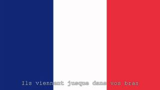 National Anthem of France Instrumental with lyrics [upl. by Annovad127]