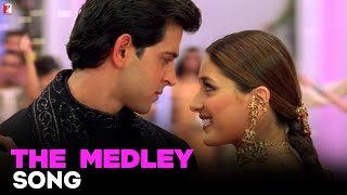 The Medley Song  Mujhse Dosti Karoge  Hrithik Roshan  Kareena Kapoor  Rani Mukerji [upl. by Nevag]