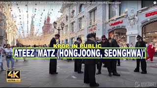 KPOP IN PUBLIC  ONE TAKE ATEEZ 에이티즈 MATZ HONGJOONG SEONGHWA Dance Cover by FouRebels Crew [upl. by Llenyaj871]