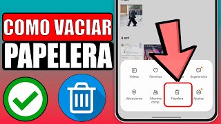 🔴 Vaciar la papelera de reciclaje en android [upl. by Dalpe]