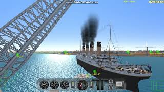 RMS Titanic on Vehicle Simulator [upl. by Yclek501]