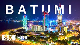 Batumi Georgia in 8K HDR 10 BIT ULTRA HD Drone Video 60 FPS [upl. by Azpurua]