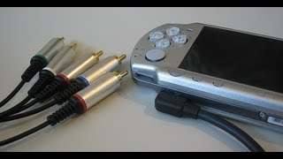 PSP an TV anschließen und spielen  Testgameplay [upl. by Kalvin7]