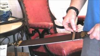 How to use a Leather Strop [upl. by Eelirem502]