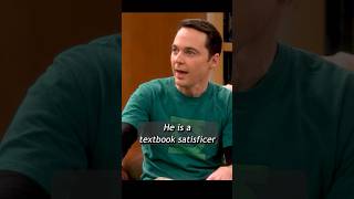 Textbook Satisficer shorts tvserial sheldoncooper thebigbangtheory leonard [upl. by Celestyna]