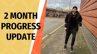 Internal Hemipelvectomy Surgery  Month 2 Update  Recovery Lessons Learnt and Walking Progress [upl. by Etteve627]