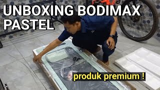 UNBOXING BODIMAX PASTEL TERBARU WALKING PAD  RUNNING PAD [upl. by Altaf]