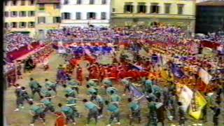 Calcio Storico Fiorentino  1984 Bianchi VS Verdi  CSF [upl. by Atem260]