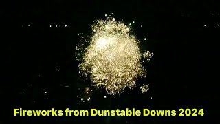 Fireworks Display Filmed From Dunstable Downs 👀 [upl. by Arhna]