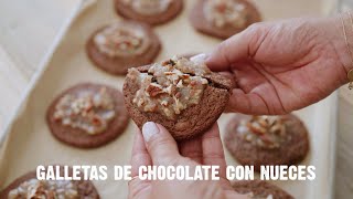 Galletas de chocolate con nueces [upl. by Leasim]