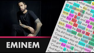 Eminem  Gnat  Lyrics Rhymes Highlighted 209 [upl. by Oiragelo]