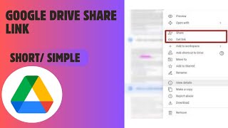 How to Share Google Drive Link from Android Mobile [upl. by Nitsirc]