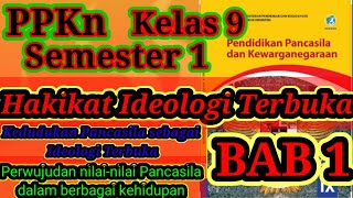 PPKn kelas 9 Bab 1 Part 2 “Dinamika Perwujudan Pancasila sebagai Dasar Negara amp Pandangan Hidupquot [upl. by Arrait]