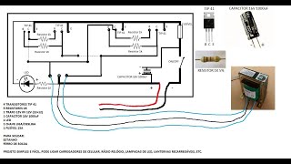 Inversor 12v para 127v ou 220v associação de transistores [upl. by Nnad689]