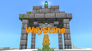 WAYSTONE ADDON For Minecraft PE  Bedrock 120 [upl. by Kirt]