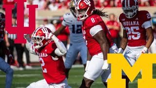 8 Indiana Hoosiers vs Michigan wolverines week 11 [upl. by Adelaida]