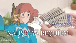 NausicaΓ Requiem lalala song  Kalimba Cover TABS [upl. by Pike497]