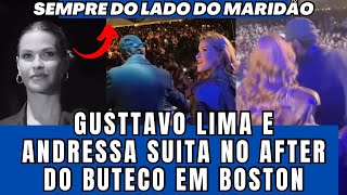 Andressa Suita e os filhos SOBEM no PALCO com Gusttavo Lima e agitam o público [upl. by Kistner381]