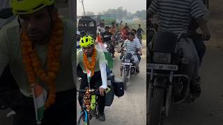 Hindustan to Makkah Hajj Yatra by Cycle  Mashallah  hajj islamic reels [upl. by Scoles]