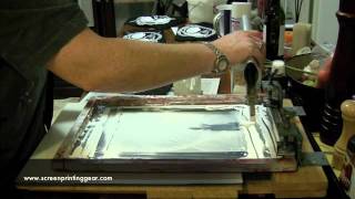 Screen Printing  Opaque Inks [upl. by Rod]