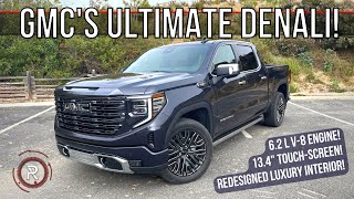 The 2022 GMC Sierra Denali Ultimate Is The Pinnacle in Luxury HalfTon Trucks [upl. by Anoirb]