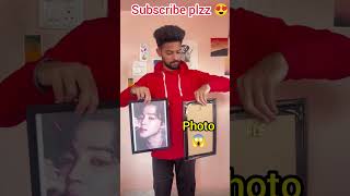 Drawing vs photo👈🥰 btsarmy bts drawing youtubeshorts shorts youtubeartist trending [upl. by Namyl]